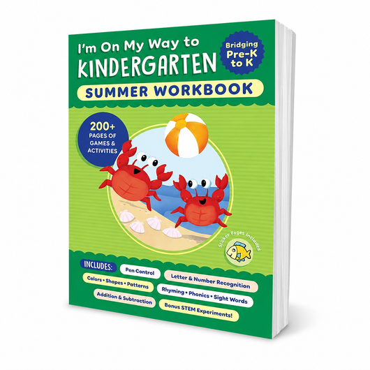 I'm On My Way to Kindergarten Summer Workbook