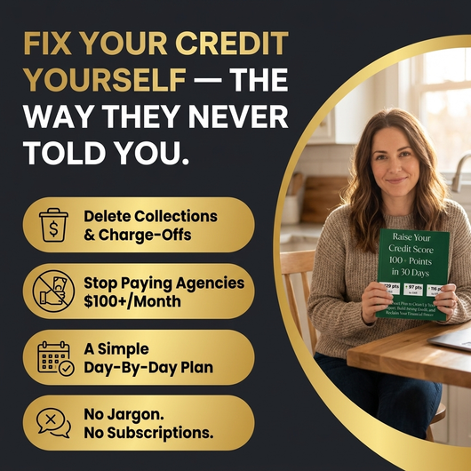 Raise Your Credit Score 100 Points in 30 Days Workbook
