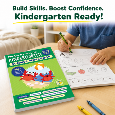 I'm On My Way to Kindergarten Summer Workbook