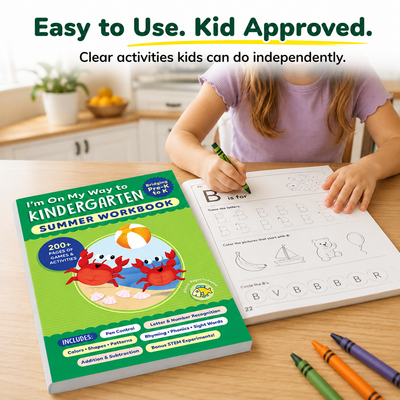 I'm On My Way to Kindergarten Summer Workbook