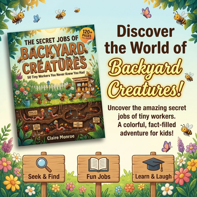 The Secret Jobs of Backyard Creatures For Kids Aged 6–10