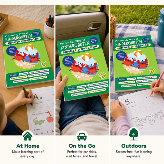 I'm On My Way to Kindergarten Summer Workbook