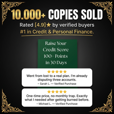 Raise Your Credit Score 100 Points in 30 Days Workbook