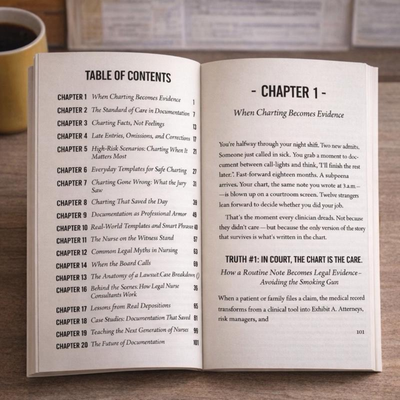 Chart Like A Lawyer Book