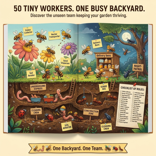The Secret Jobs of Backyard Creatures For Kids Aged 6–10